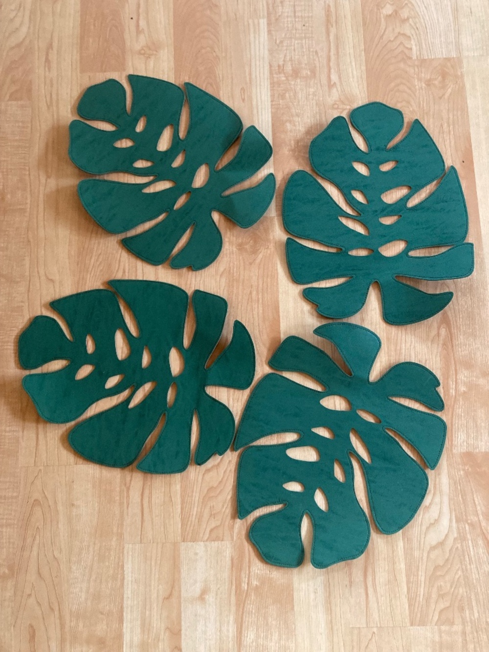 Monstera Leaf placemats